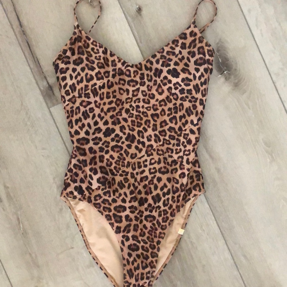 Summersalt leopard print one piece swimsuit